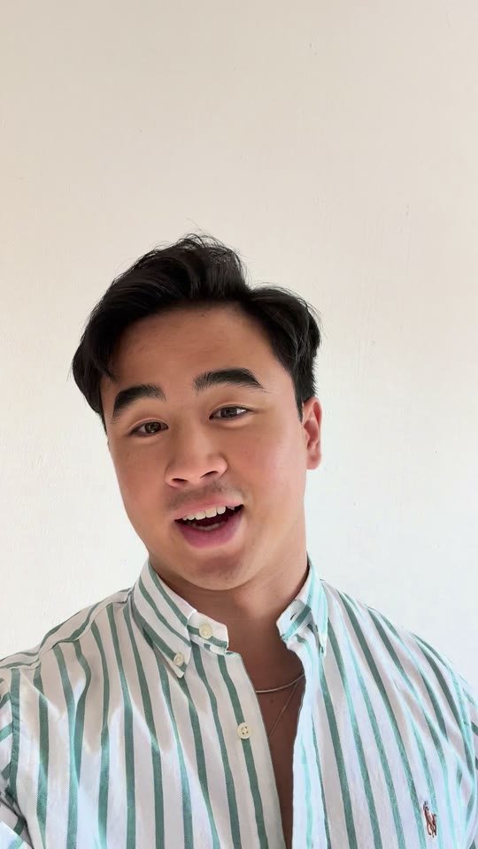 Aaron recording a video testimonial
